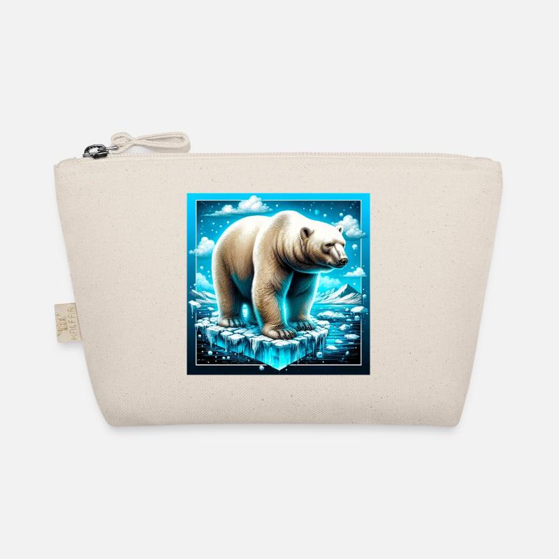 polar bear Organic Pouch