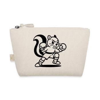 Boxer Squirrel - Organic Pouch - nature - Front