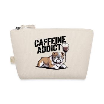Bouledogue accro à la caféine - Trousse biologique - nature - Devant