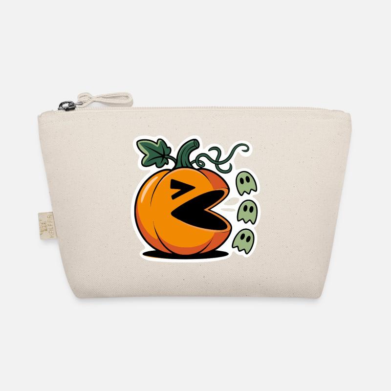 Halloween Pumpkin Gaming Design Bio-Täschchen