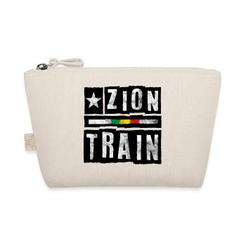 Zion Train Schriftzug - Bio-Täschchen - Natur - Vorne