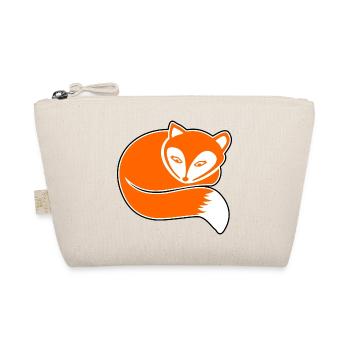 Redhair Fox: Comic, Kawaii & Cuddly - Organic Pouch - nature - Front