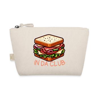 Club Sandwich Colorful Drawing - Organic Pouch - nature - Front