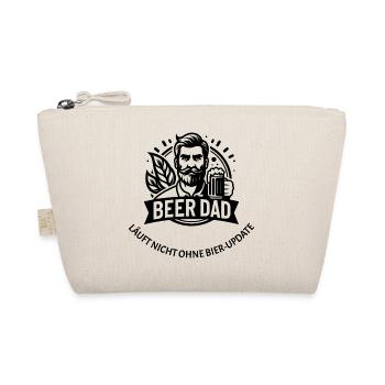 Vatertag Geschenk Design - Bio-Täschchen - Natur - Vorne