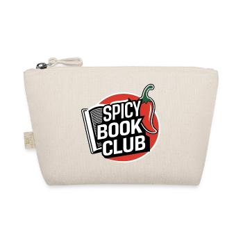 Autocollant Emblème Buch & Chili – Spicy Book Club - Trousse biologique - nature - Devant