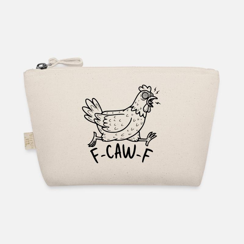 F-CAW-F Huhn - Bio-Täschchen - Natur
