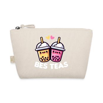 Adorable Bubble Tea Duos - Organic Pouch - nature - Front