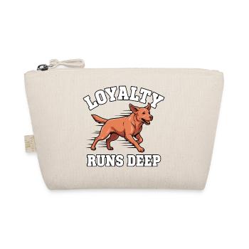 Loyalty runs deep – Foxred Labrador - Organic Pouch - nature - Front