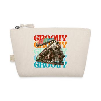 Train Groove Retro Color - Organic Pouch - nature - Front