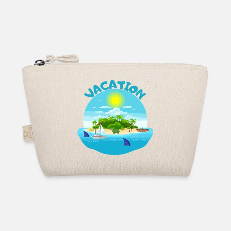 Conception de plage idyllique d’île tropicale Trousse biologique