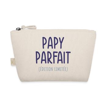 Papy parfait édition limitée humour cadeau grand-p - Trousse biologique - nature - Devant