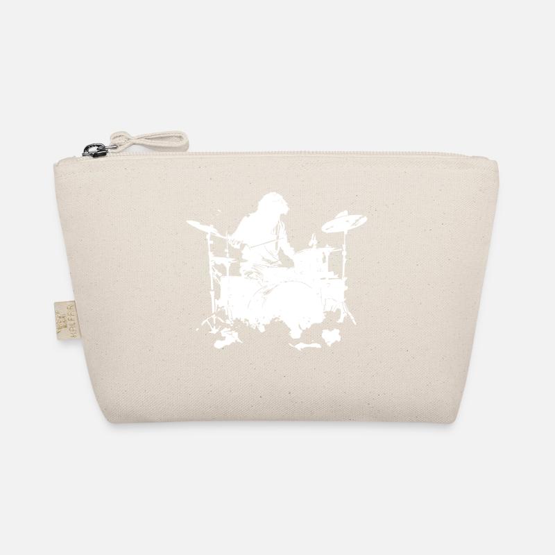 Drummer Sketch Organic Pouch