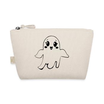 T-shirt d’Halloween Ghost spooky chemise mignonne - Trousse biologique - nature - Devant