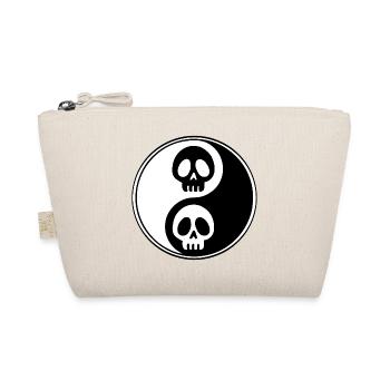 Crânes yin et yang - Trousse biologique - nature - Devant