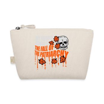 My Favorite Season Is The Fall Of The Patriarchy - Organic Pouch - nature - Front