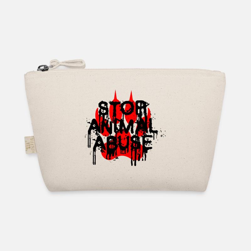 Stop Animal abuse Organic Pouch