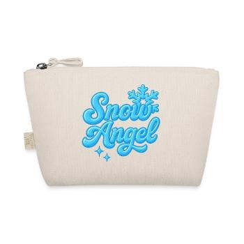 Snow Angle / Y2K Statement Design - Organic Pouch - nature - Front