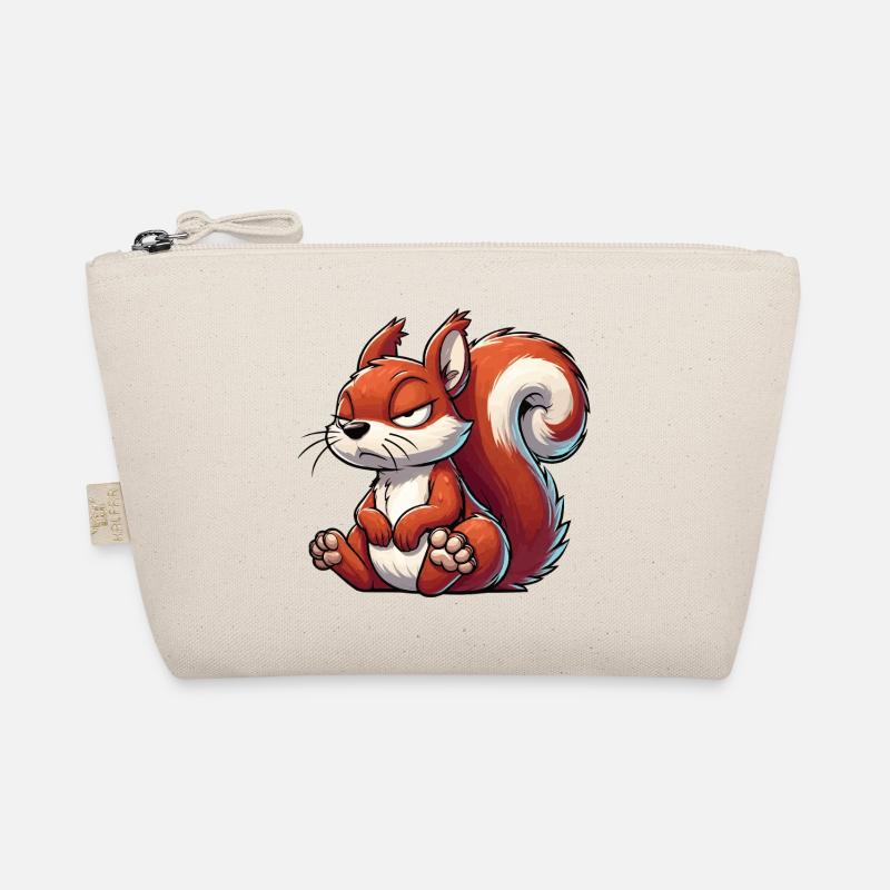 Eichhörnchen Eichhorn Eichhörnchenliebhaber Nager Bio-Täschchen