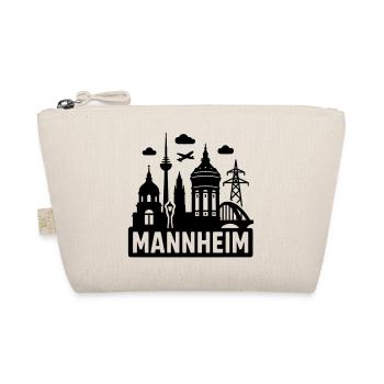 Mannheim Silhouette - Bio-Täschchen - Natur - Vorne