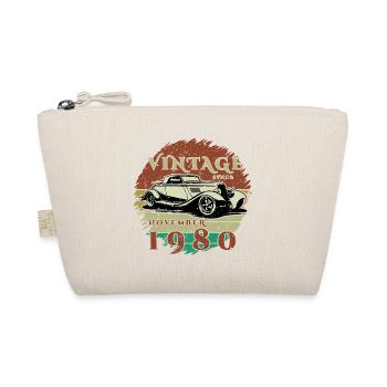 45th Birthday - Classics - Vintage since 11/1980 - Organic Pouch - nature - Front
