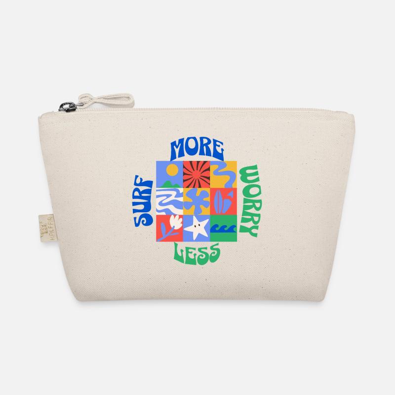 Surf More Worry Less Organic Pouch