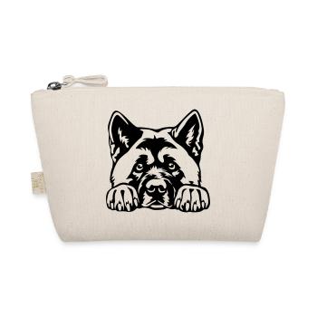 American Akita - Bio-Täschchen - Natur - Vorne