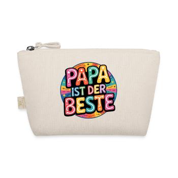 DAD IS THE BEST - Organic Pouch - nature - Front