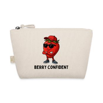 Caricature confiante de fraise - Trousse biologique - nature - Devant