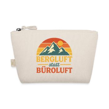 Logo rétro de l’air de la montagne au lieu de l’air du bureau - Trousse biologique - nature - Devant