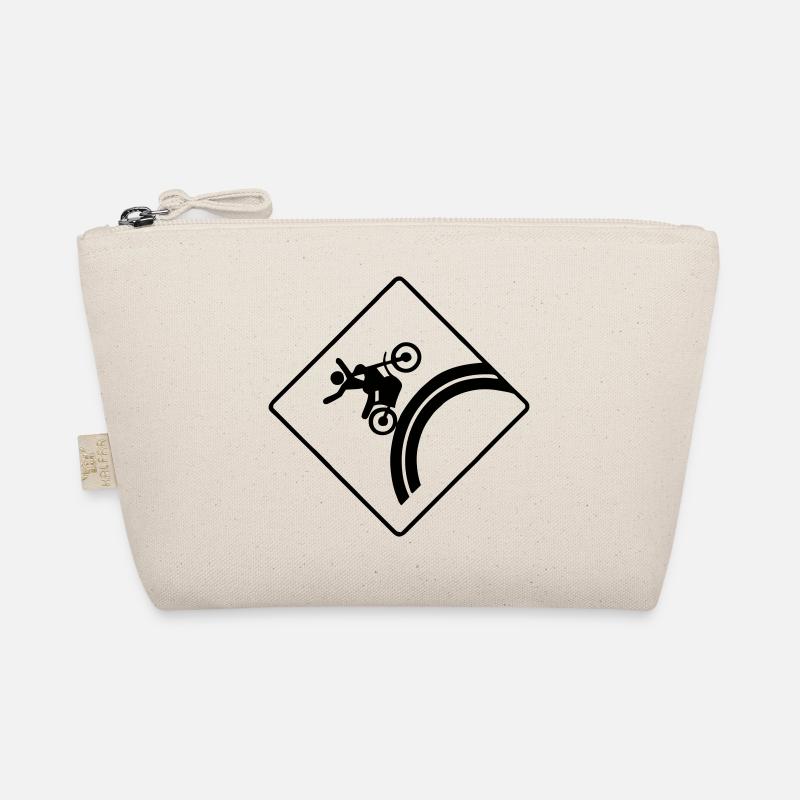 Courbe du cycliste aéroporté devant - Trousse biologique - nature