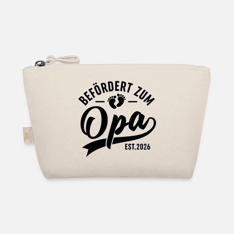 Perfektes Opa Geschenk 2026 | Enkelkind Geburt Bio-Täschchen