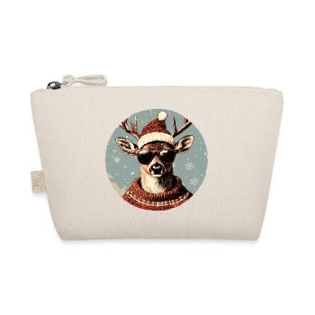 Noël des cerfs Noël drôle - Trousse biologique - nature - Devant