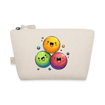 Colorful balls cartoon - Organic Pouch - nature - Front