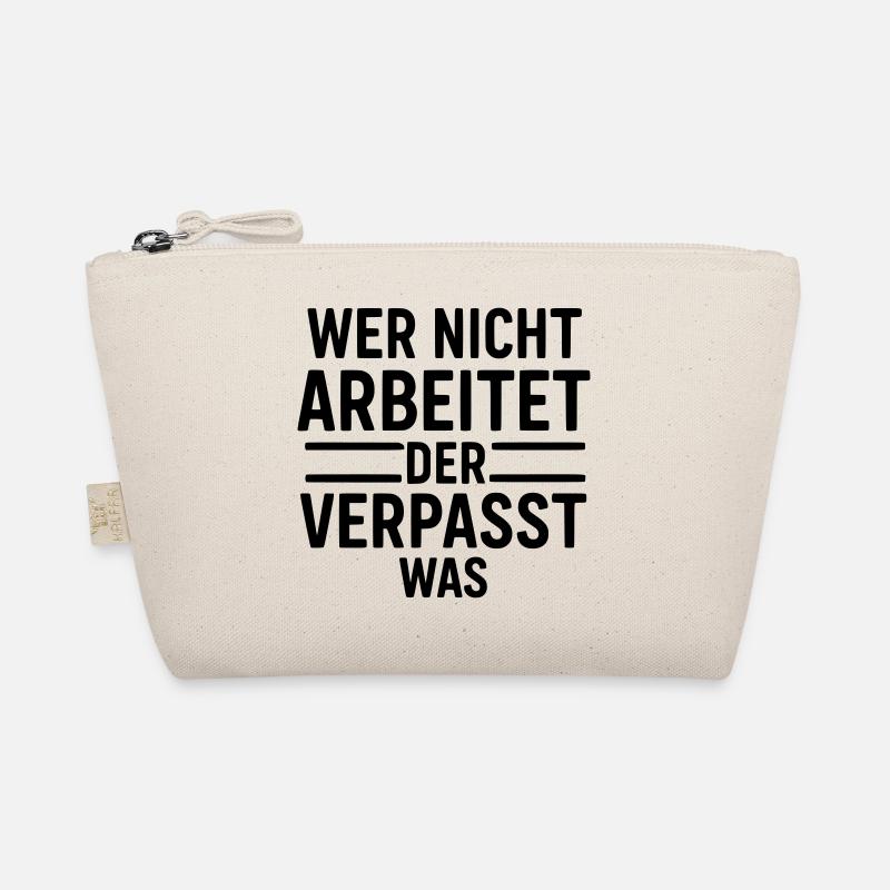 arbeit motivation - Bio-Täschchen - Natur