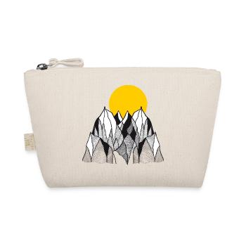 Golden Sun over Mountain Peaks - Bio-Täschchen - Natur - Vorne