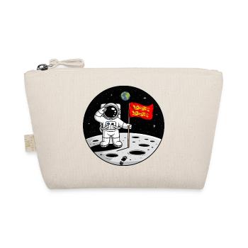 Norman Astronaut Normandy Pride Weltraumhumor - Bio-Täschchen - Natur - Vorne