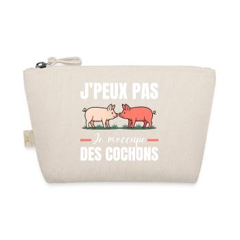 J’Peux Pas Je M’Ocupe Des Cochons - Trousse biologique - nature - Devant
