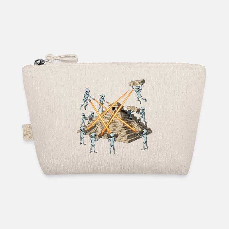 Aliens build laser pyramid Organic Pouch