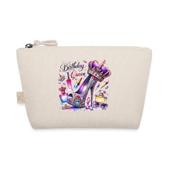 Anniversaire Reine des talons hauts couronne Paillettes - Trousse biologique - nature - Devant