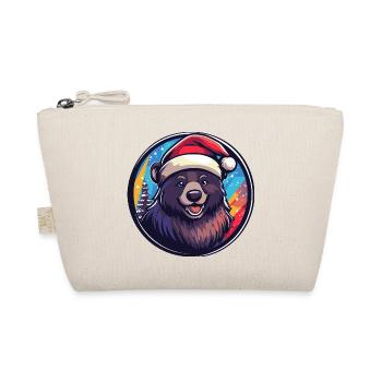Ours avec le Père Noël Hat - Trousse biologique - nature - Devant