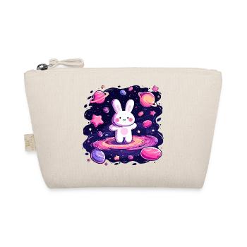 Space Bunny in the Sea of Stars - Organic Pouch - nature - Front