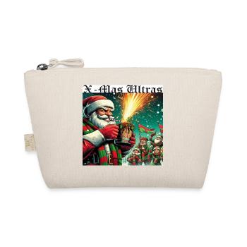 X-Mas Ultras Feuerwerk Santa - Bio-Täschchen - Natur - Vorne