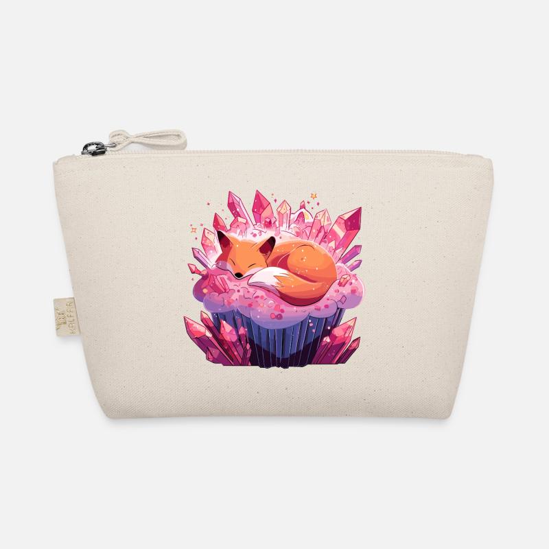 Little Fox on Crystal Cupcake Organic Pouch