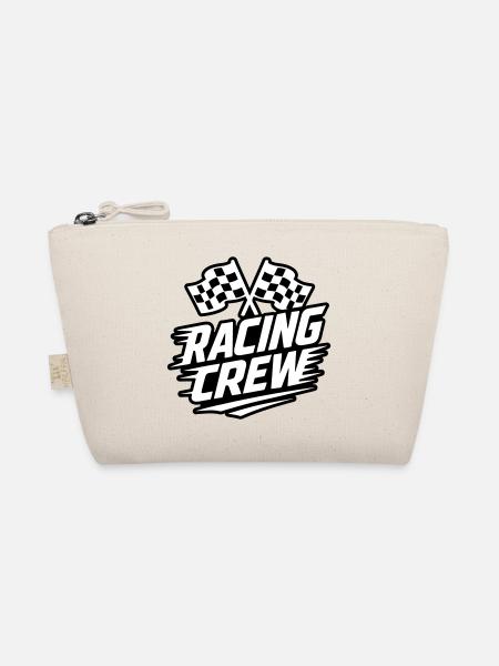 Racing Crew Rennsport - Bio-Täschchen - Natur - Vorne