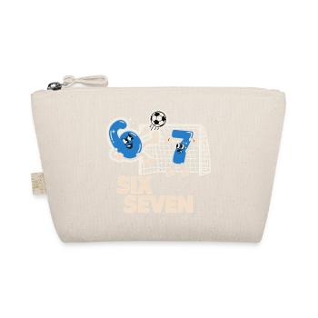 6-7 Italian Meme Funny Football Gifted - Organic Pouch - nature - Front