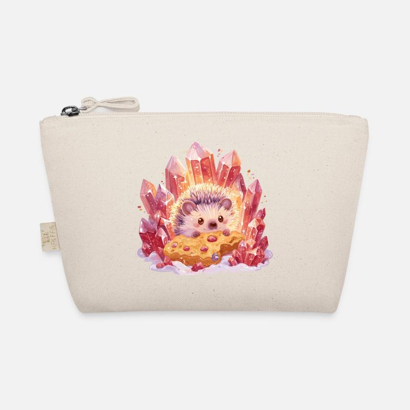 Kristall-Igel mit Cookie Bio-Täschchen