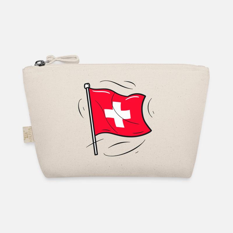 Drapeau suisse Patriot Design Trousse biologique