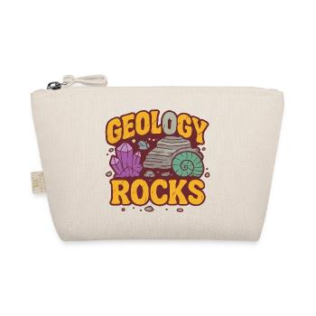 Geology Rocks Retro Graphic Tee - Organic Pouch - nature - Front