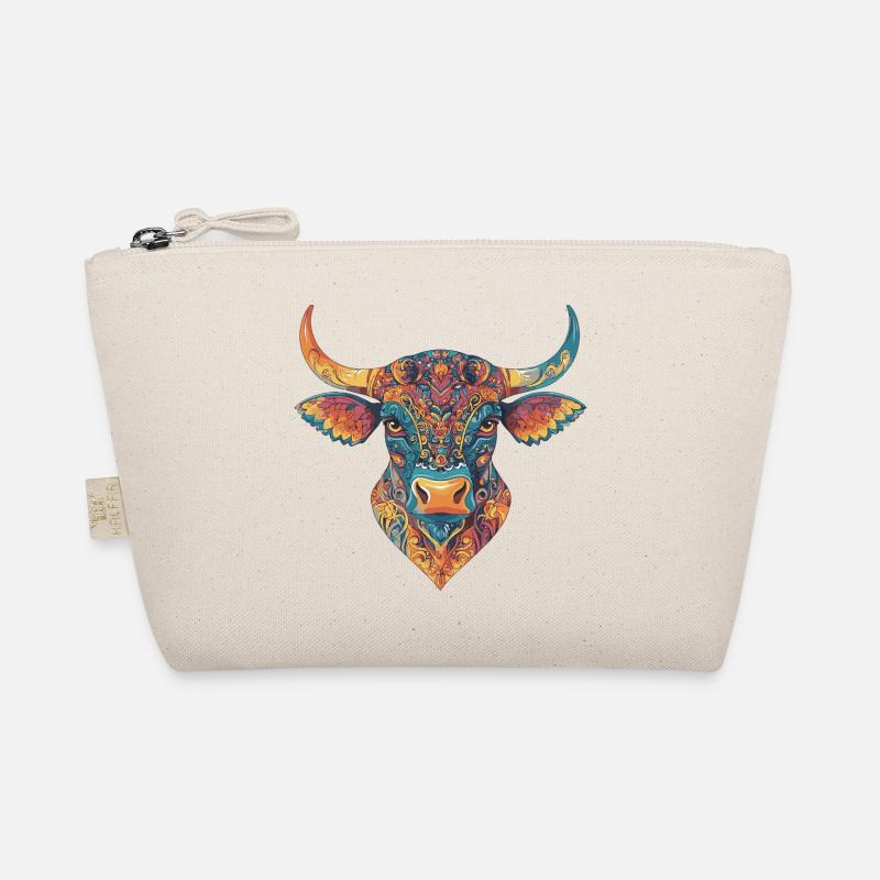 Bulle Rind Bunt Bio-Täschchen