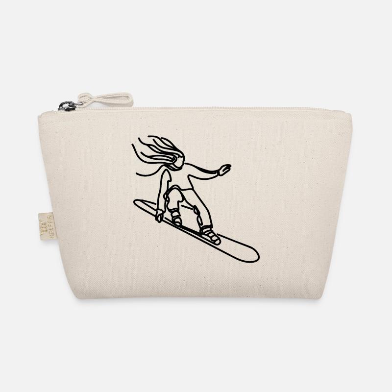 Snowboarder Trousse biologique